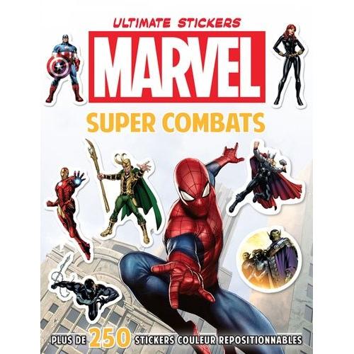Ultimate Stickers Marvel - Super Combats   de Ganguly Rahul  Format Broch 