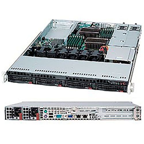 super micro serveur barebone cse 815tqc r706wb2 1u