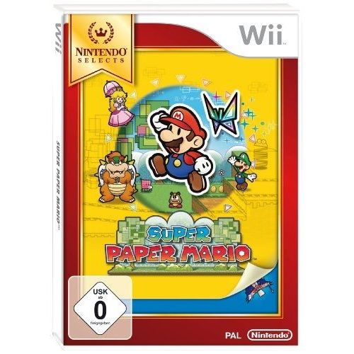 Super Paper Mario [Nintendo Selects] [Import Allemand] [Jeu Wii]