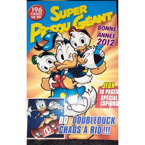 Super Picsou Gant  N 167 Dcembre 2011