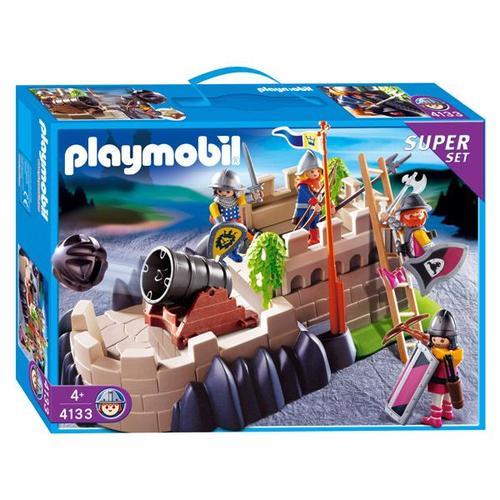 Playmobil Knights 4133 - Chevaliers Avec Tour De Dfense