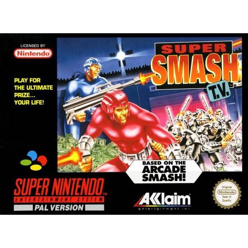 Super Smash T.V. Snes Super Nintendo