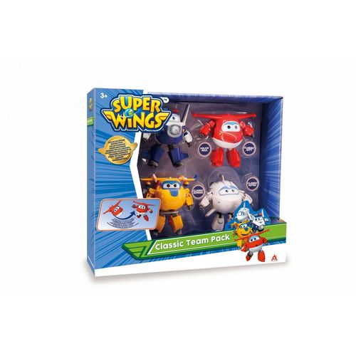 Super Wings Coffret De 4 Transforming 12 Cm - Saison 2