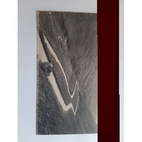 Superbe Carte Postale Ancienne Avec Vieux Tacot Au Colde Port Pyrennees Ariegeoises