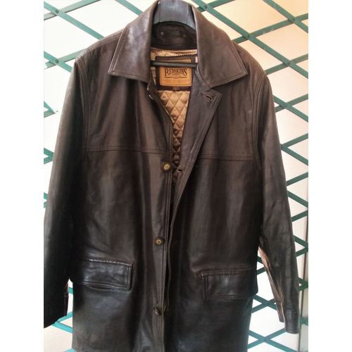 Superbe veste 3/4 parka homme cuir Redskins t (45) 50 L ...