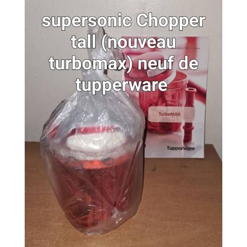 Supersonic Chopper Tall Neuf De Tupperware Livre Recettes 2?
