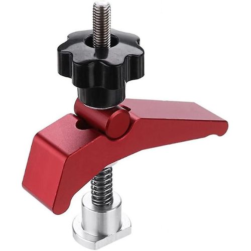 Support  dgagement rapide en alliage d'aluminium, crou en T, rail en T, outils de menuiserie