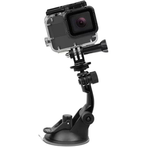 Support  Ventouse Suction Cup Mount Pour Action Camra, Fixation Ventouse Voiture Support Pare Br Compatible Avec Gopro Hero 13 12 11 10 9 Akaso Wolfang Apexcam Insta360 Dji Os[ZHA5220001]1717]