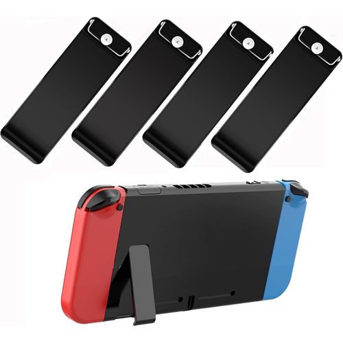 Support Arrire Pour Nintendo Switch,4 Pcs Bquille Pour N-Switch Kickstand Pice Hte Pour Console N-Switch Arrire De La Bquille Accessoire Remplacement Compatible Avec Console Nintendo Switch Ns