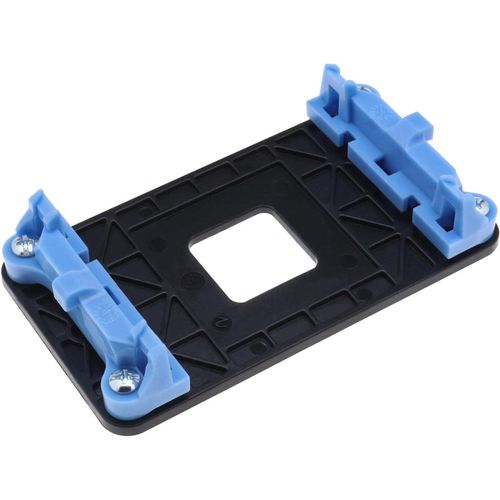 Support Carte Mre d'tagre Infrieur de Ventilateur Radiateur de Plaque Arrire Processeur en ABS Composants Compatible avec AM2/AM3/FM1/FM2/940/938/905/A55/A75/A85/A88.[S1128]