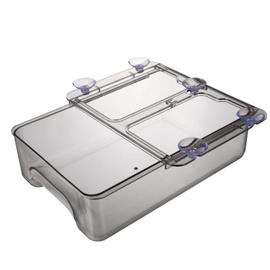 Acheter Boîte de rangement 2 pièces, supports de rangement, organisateur de  cuisine, support de rangement pour réfrigérateur, congélateur, conteneur en  plastique résistant à l'usure