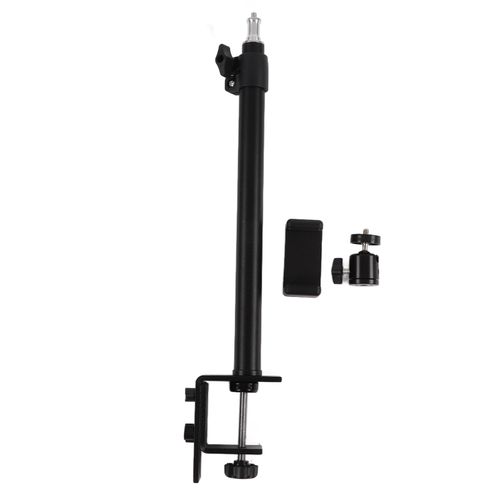 Support D'eclairage De Bureau Extensible, Support De Diffusion En Direct Sur Telephone, Support De Lumiere De Remplissage Pour Photographie