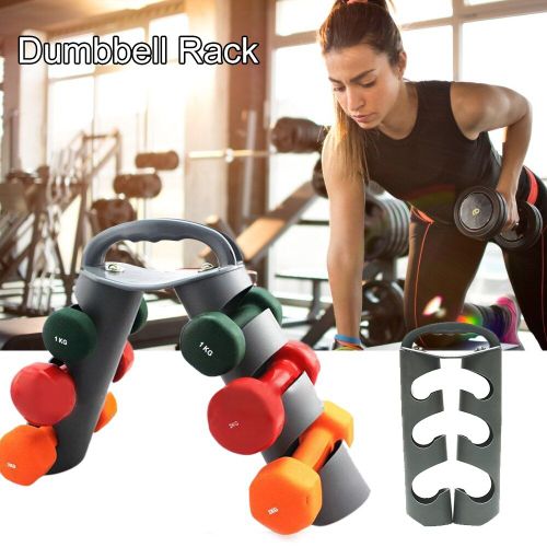 Support D'haltres Vertical Multifonctionnel Pliable, Support D'haltres Multifonctionnel  Trois Couches Pour Usage Domestique
