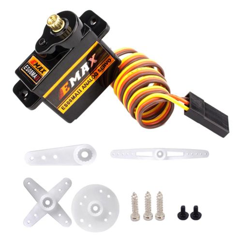 Support d'installation de Servo en alliage d'aluminium, pour Emax ES08MA II Axial SCX24 gladiateur Bronco C10 JLU Deadbolt B17 RC avion bateau