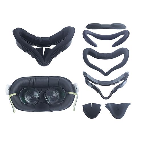 Support D'interface Souple Et Anti-Fuite Lger Coussin De Remplacement Pour Le Visage Lot De 6 Pices Pour Oculus Quest 2