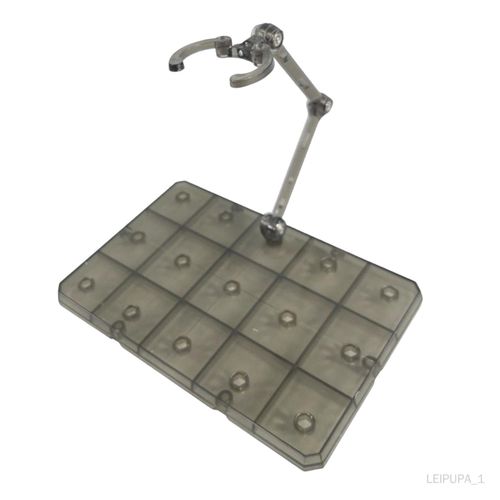 Support De Base D'action Support D'affichage De Poupe Support De Prsentoir Rglable Robuste Pour Figurines D'action De 6 '' Accessoire De Scne De Noir Transparent
