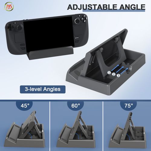 Support De Base Rglable Pour Pont Vapeur Support Antidrapant Portable Pour Interrupteur/Tlphone Portable/Tablette Avec Trous De Refroidissement[1pcs]