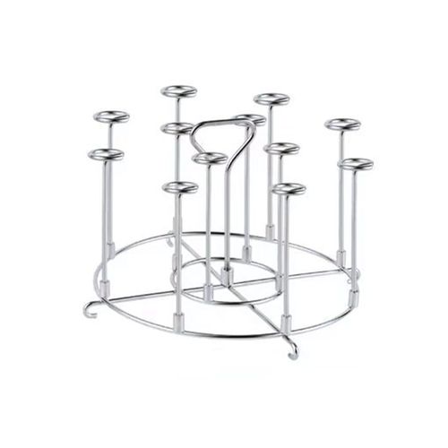 Support de brochette de friteuse en acier inoxydable avec bords polis, antirouille, lavable au lave-vaisselle, brochette verticale, accessoires de friteuse  Air-Petit A