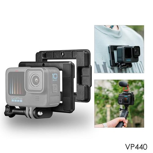 Support De Camra D'action Magntique Compatible Avec Gopro8/9/10 Dji Action/Sjcam/Akaso, Accessoires De Support  Dgagement Rapide