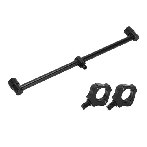 Support De Canne A Peche A La Carpe, Support Magnetique Noir Pour 2 Cannes A Peche (Support De 30 Cm, 2 Tetes)