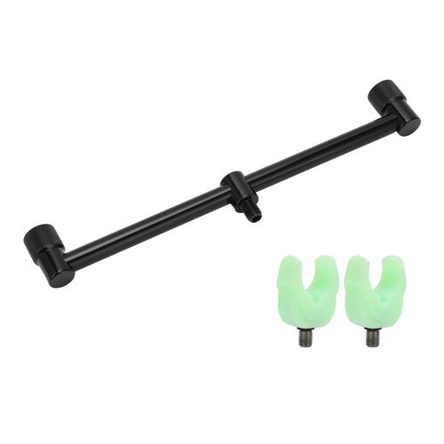 Support De Canne A Peche En Alliage D'aluminium, Resistant A L'usure, Durable, Facile A Ranger, Pour La Peche En Plein Air (Supports A 2 Tetes De 25 Cm, 2 Tetes De Support)