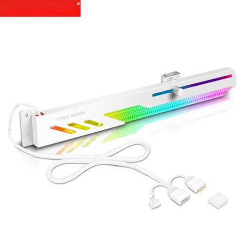 Support de Carte Graphique en Format Horizontal pour Ordinateur Support de Carte Graphique ARGB Lumineux Compatible avec les Moniteurs de Bureau Couleur Dragonteine ARGB Support de Carte Graphique Fixe