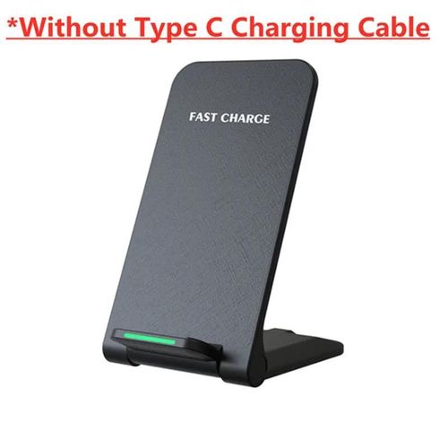 Support De Chargeur Sans Fil Pour Tlphone, Bobine De Touristes, Support De Charge Rapide Pour Iphone 15, 14, 13, 12 Pro, 8, X, Samsung S21, S20, Station S6, 100w-Noir No Cable