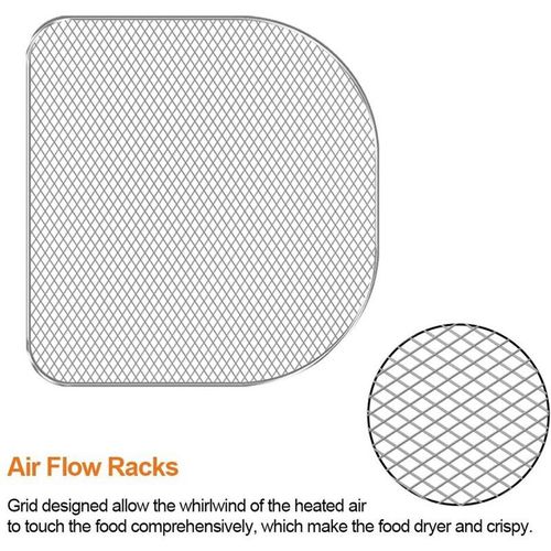 Support de dshydrateur pour four  friteuse  Air, accessoires de friteuse  Air 6 litres, fruits et viandes dshydrats, support  Air, plateau de dshydratation 3 pices