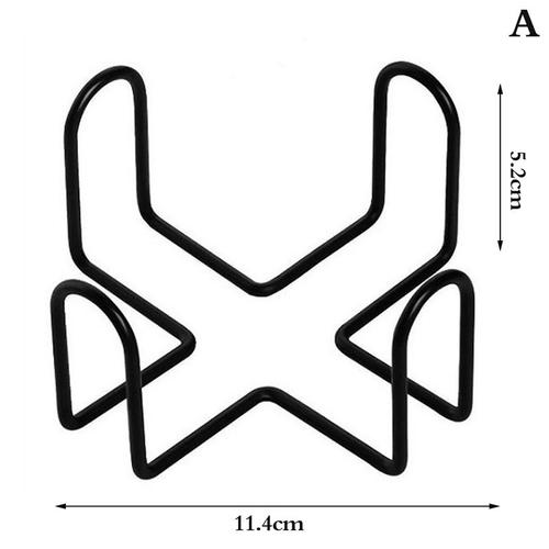 Support De Dessous De Verre En Fer Forg, 1 Pice, Support De Rangement, Organisateur De Table De Cuisine Pour La Dcoration Des Sous-Verres Ronds Et Carrs