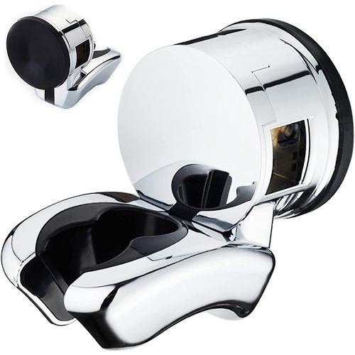 Support De Douche  Main, Support  Ventouse, Support De Pommeau De Douche, Support De Douche  Main, Adapt  La Salle De Bain (Argent)