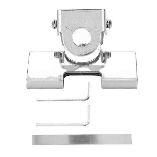 Support de fixation d'antenne radio automatique de 0,3 po rglable  360 degrs Trou de montage de 0,6 po Pince en acier inoxydable