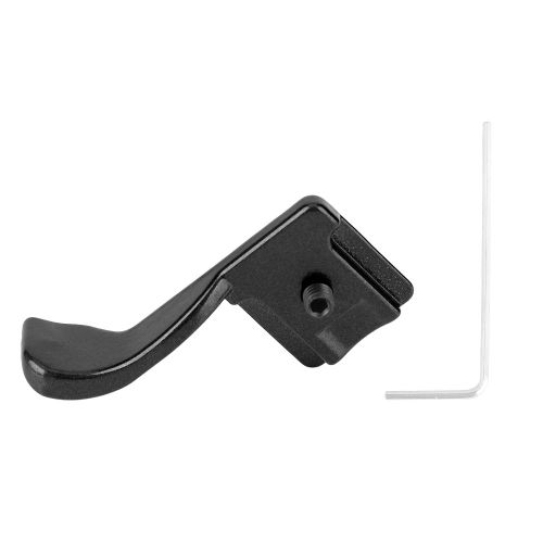 Support de fixation pour griffe porte-accessoire en alliage d'aluminium pour Fuji X100 X100S X E1 (noir)