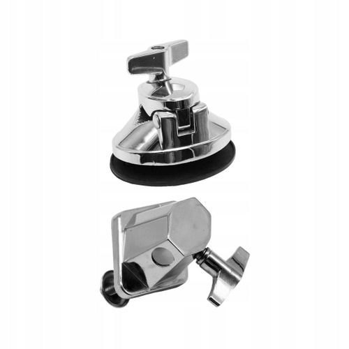 Support De Fixation Pour Tom Basse, 2 Pinces Pour Pieds De Tom Basse, Kits De Batterie  Pince, Support De Montage Pour Tom Basse
