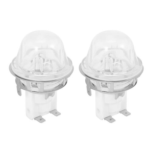 Support De Lampe Pour Four E14, 2 Pices, clairage De Cuisson 15W/25W, Couvercle De Lampe  Haute Temprature, Base De Lampe E14 500 Degrs 9109-May14A30070