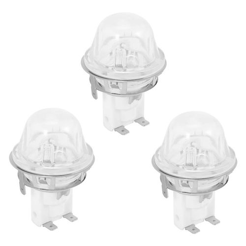 Support de lampe pour four E14, 3X, clairage de cuisson 15W/25W, couvercle de lampe  haute temprature, Base de lampe E14 500 degrs