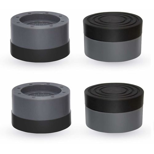 Support de machine  laver antichoc et antibruit 4 pices, coussinets anti-vibrations pour laveuse et scheuse, coussinets de pied de machine  laver pour toutes les machines  laver