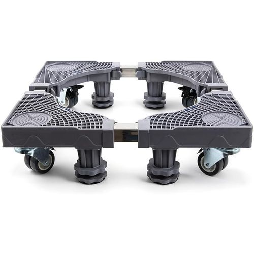 Support De Machine  Laver Support Rglable De Rfrigrateur Meuble Socle Pour Moving Climatisation Appareil Mnager Socle Et Machine  Laver Sche-Linge Rfrigrateur (4 Roues Ave[MAC1263]