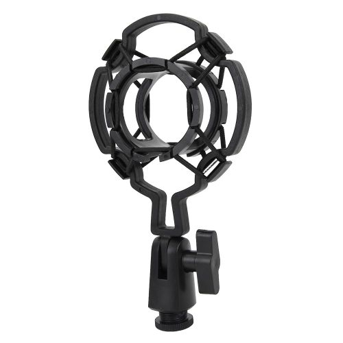 Support de microphone antichoc et anti-vibrations pour studio d'enregistrement sonore, pour microphone a condensateur