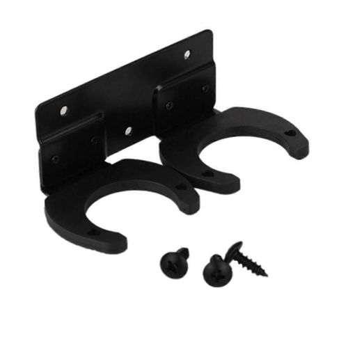 Support de microphone,Support de microphone sans fil pour pied de micro Clip de cintre de microphone mural Doub