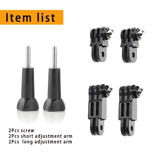 Support de montage pour guidon de vlo et moto Insta360, GoPro, Fore13, 12, 11, 10, YI, 4K, SJ, Capture d'cran, DJI OSMO, Accessoires pour camra d'action-KIT 2
