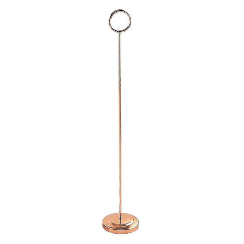 Support de numro de table Antidrapant antidrapant en acier inoxydable  poigne solide Support de menu Fournitures de restaurant