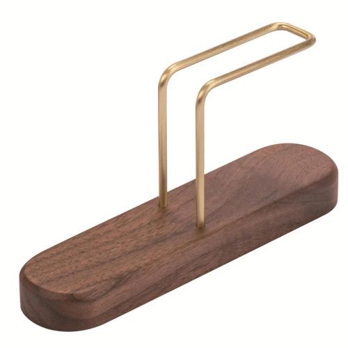 Support De Papier Filtre  Caf En Bois Massif Porte-Papier Filtre  Caf Robuste Rutilisable Pour Restaurant