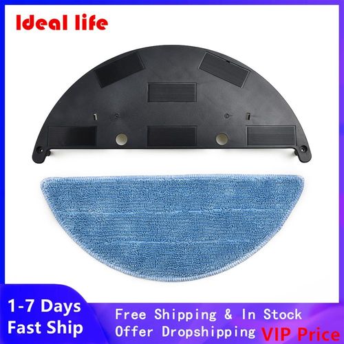 Support De Plaque De Vadrouille Avec Support De Chiffons De Nettoyage Pour Aspirateur Robot Ilife V5S V5S Pro V5 Ilife V3S V3S Pro V50 9109-May3835