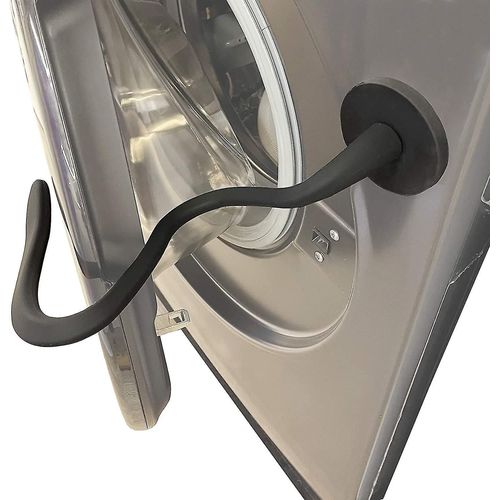 Support de porte de machine  laver magntique pour garder la porte de la machine  laver ouverte, support flexible adapt  la plupart des machines  laver (noir)