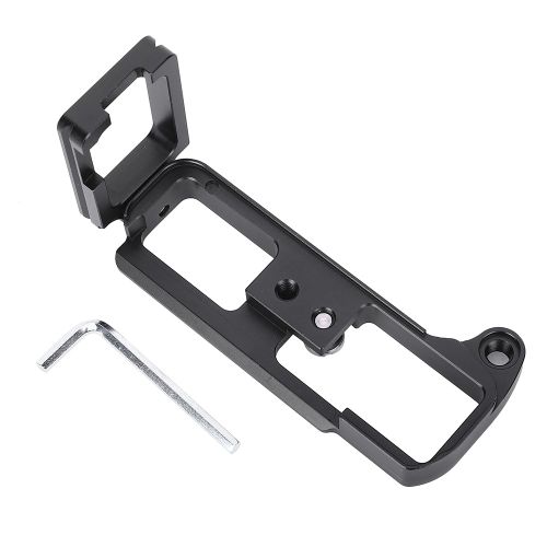 Support de prise de vue vertical en L noir en alliage d'aluminium, plaque a degagement rapide, accessoire pour boitier d'appareil photo sans miroir Fuji X-A3