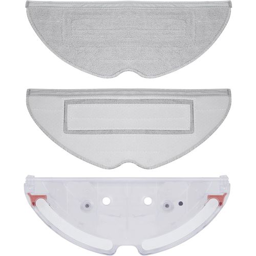 Support De Rservoir D'Eau De Rechange, Chiffons Pour Roborock S5 Max / S50 / S55 Max / S6 Maxv / T7 / T7 Pro Aspirateur Robot,1 Support De Serpillre 2 Chiffons[Dyson3733]