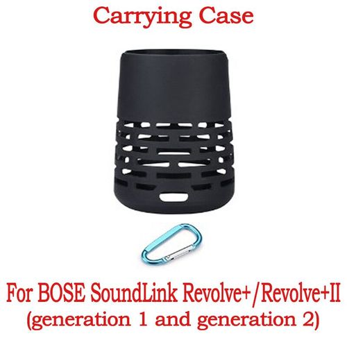 Support de socle de charge USB DC 5V,1,5 A,base de chargeur pour Bose SoundLink REvolve +/REvolve + II pour Bose SoundLink REvolve/REvolve II - Type Black Carrying Case #A