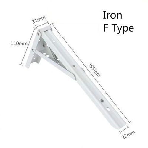 Support De Table En Fer Rglable,2 Pices,Triangle Pliant,Support De Support Lourd En Acier Inoxydable - Type A1