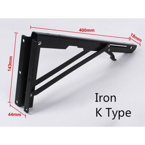 Support De Table Mural En Fer,2 Pices,Triangle Pliant,En Acier Inoxydable - Type C9