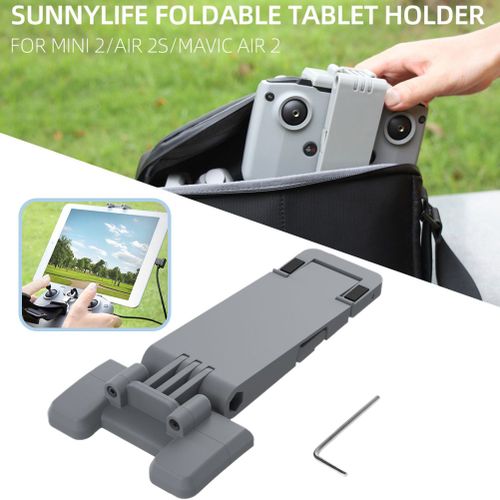 Support De Tablette RéGlable Pour TéLéPhone Portable, Compatible Avec Drone Dji Mini 2/Mavic Air 2/Air 2s, TéLéCommande Pliable, Support à Clip Pour Tablette